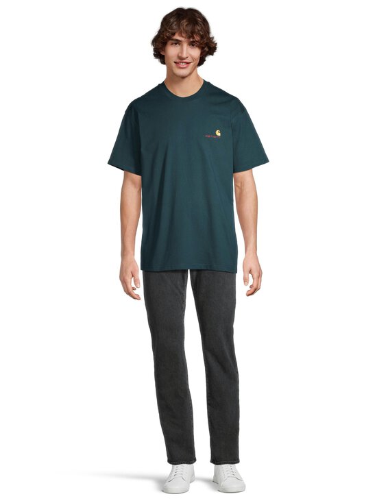 Carhartt WIP - American Script t-paita - 0AUXX DEEP LAGOON | Stockmann - photo 2