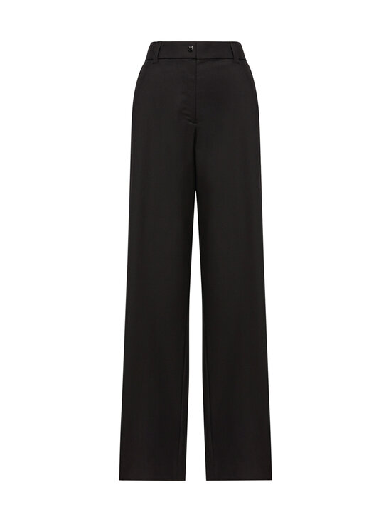 Moncler - Suoralahkeiset housut - 999 BLACK | Stockmann - photo 1