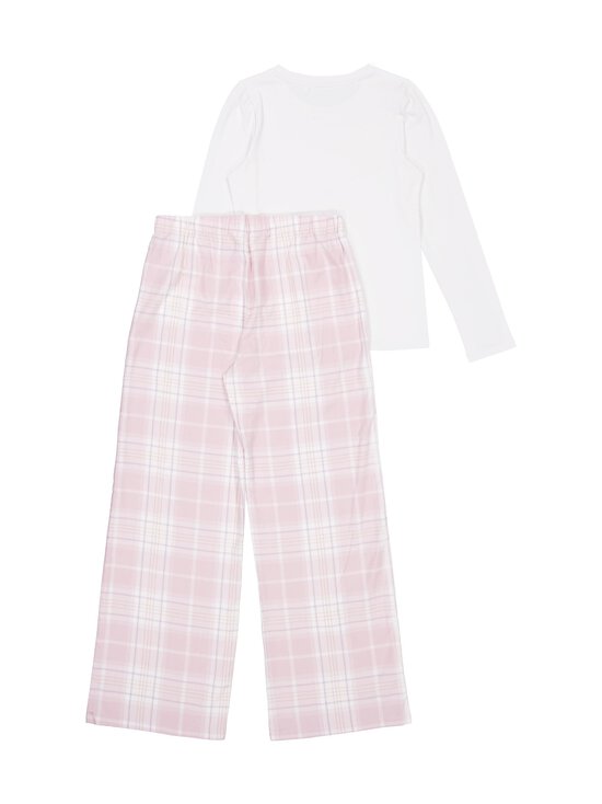 BASIC by Stockmann - Denise flaneļa pidžamas komplekts - PINK COMBO | Stockmann - photo 2