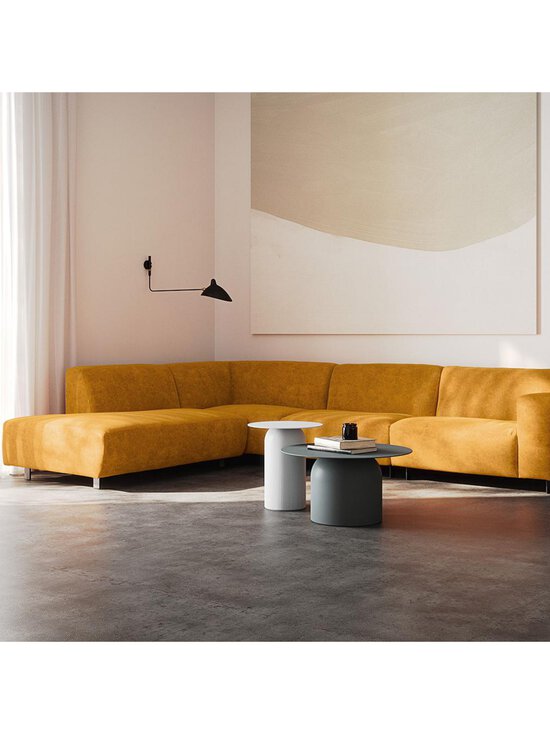 Furninova - Vesta-kulmasohva Nanda-kangas nature 304 x 270 cm - WHITE | Stockmann - photo 8