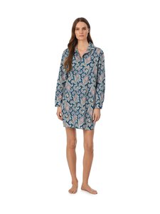 Lauren Ralph Lauren - Roll Tab Boyfriend -yöpaita - 942 MULTIPAIS | Stockmann