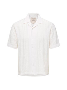 Only & Sons - OnsCarter Regular Resort -kauluspaita - BRIGHT WHITE | Stockmann