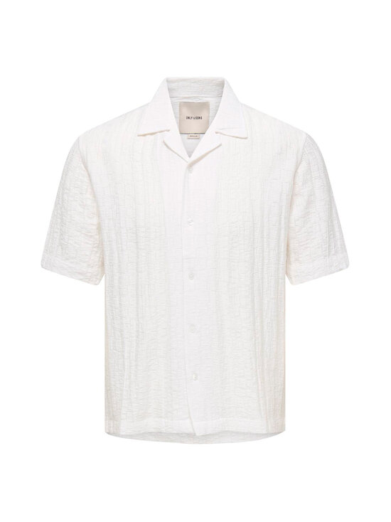 Only & Sons - OnsCarter Regular Resort -kauluspaita - BRIGHT WHITE | Stockmann - photo 1