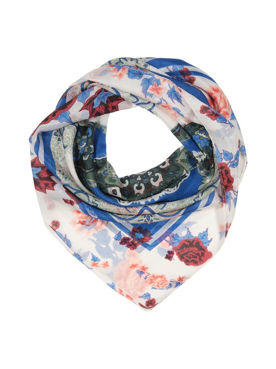 A+more - Jilda zīda lakats 100 x 100 cm - WHITE/BLUE/RED | Stockmann - photo 1