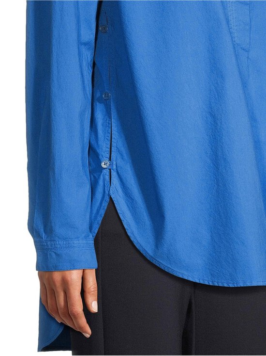 Rue de Tokyo - Shelby Garment Dyed poplīna kreklblūze - LAPIS BLUE - photo 5 Rue de Tokyo - Shelby Garment Dyed poplīna kreklblūze - LAPIS BLUE | Stockmann - photo 5