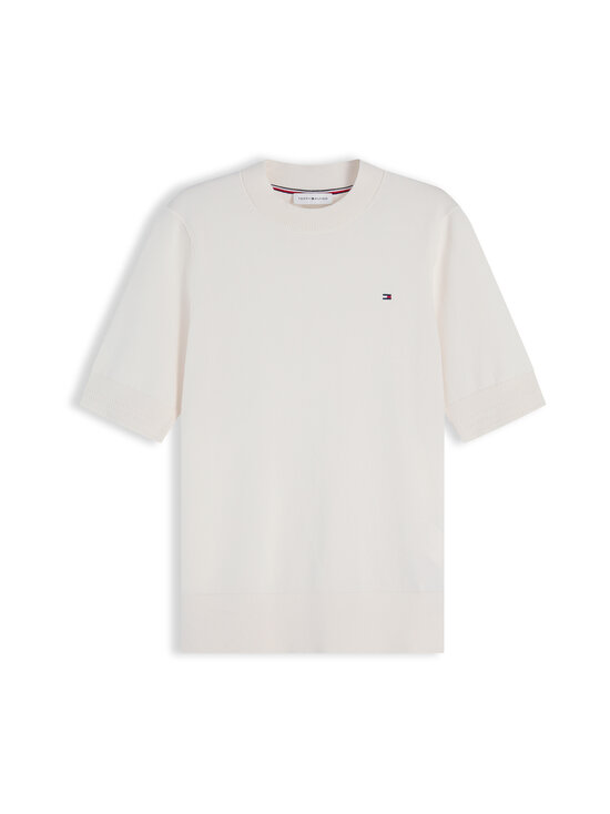 Tommy Hilfiger - Jersey Fine C-Neck -neulepaita - Z00 IVORY PETAL | Stockmann - photo 1