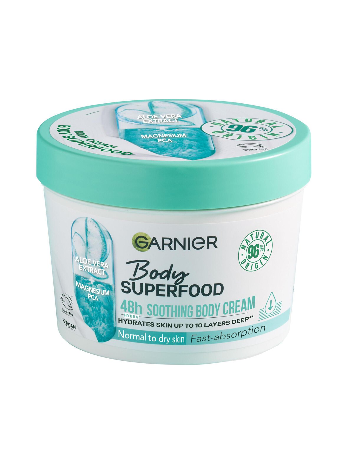 Garnier Body superfood aloe vera 48h -vartalovoide