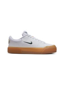 Nike - Court Legacy Lift -nahkatennarit - 100 WHITE/VINTAGE GREEN-GUM YELLOW-SAIL | Stockmann