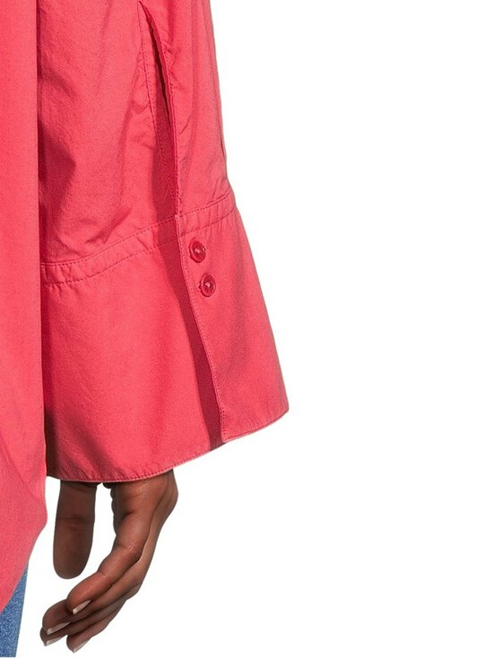 Rue de Tokyo - Sumiko Dyed Poplin blūze - BITTERSWEET RED - photo 4 Rue de Tokyo - Sumiko Dyed Poplin blūze - BITTERSWEET RED | Stockmann - photo 4