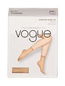 Vogue - Everyday Basic -nilkkasukat 20 den, 2-pack - 9151 POWDER | Stockmann