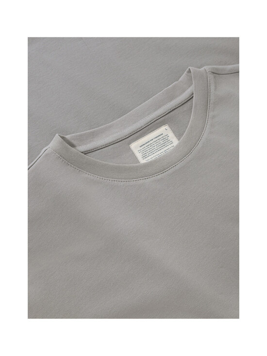 Knowledge Cotton Apparel - Badge t-paita - 1493 ULTIMATE GREY | Stockmann - photo 3