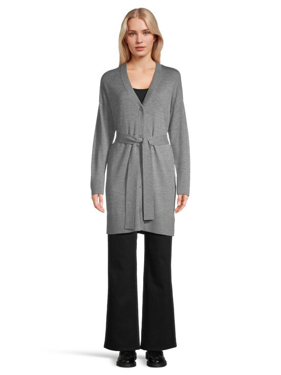 ESSENTIALS by Stockmann - Adele-neuletakki - MID GREY MEL 245499 - photo 2 ESSENTIALS by Stockmann - Adele-neuletakki - MID GREY MEL 245499 | Stockmann - photo 2