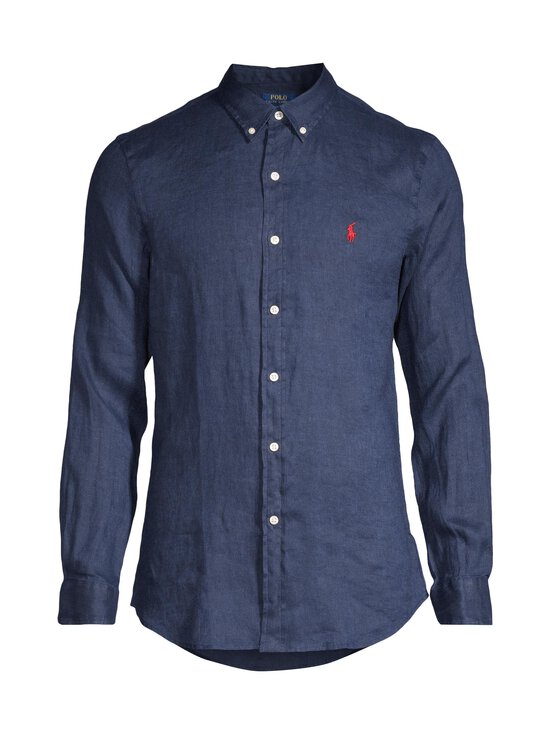 Polo Ralph Lauren - Slim Fit Sport lina krekls ar apkakli - NEWPORT NAVY - photo 1 Polo Ralph Lauren - Slim Fit Sport lina krekls ar apkakli - NEWPORT NAVY | Stockmann - photo 1