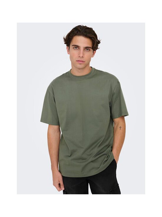 Only & Sons - OnsFred Life Relax krekls - CASTOR GRAY | Stockmann - photo 4