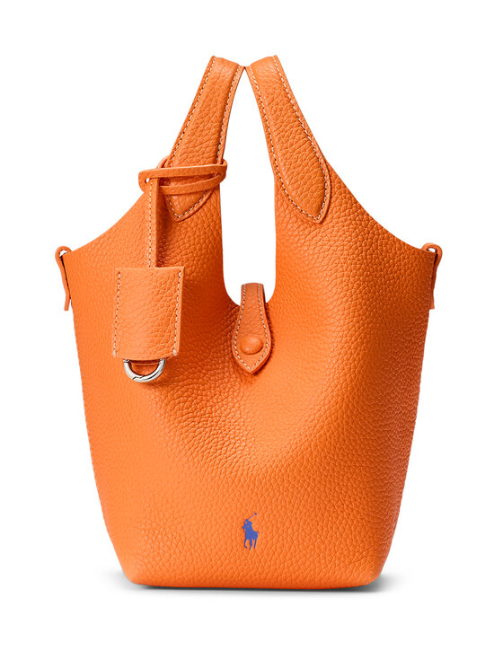 Polo Ralph Lauren - Nahkkott Ply Crossbody Small - 002 ORANGE PEEL | Stockmann - photo 1