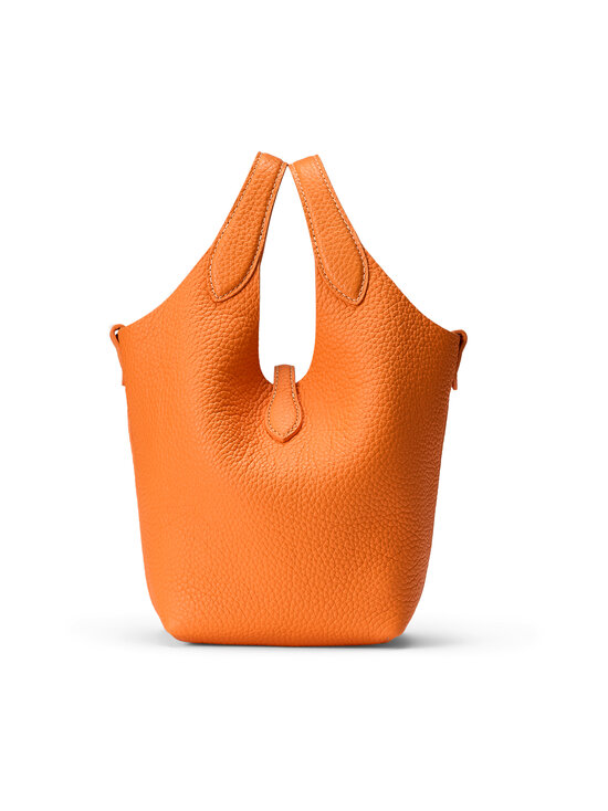Polo Ralph Lauren - Nahkkott Ply Crossbody Small - 002 ORANGE PEEL | Stockmann - photo 2