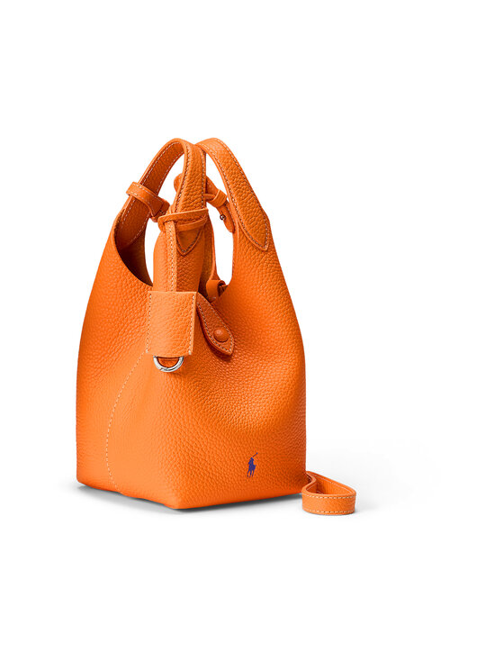 Polo Ralph Lauren - Nahkkott Ply Crossbody Small - 002 ORANGE PEEL | Stockmann - photo 3