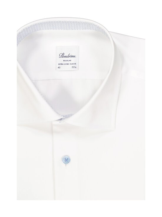 Stenströms - Regular Contrast -kauluspaita, erikoispitkät hihat - 000 WHITE | Stockmann - photo 2