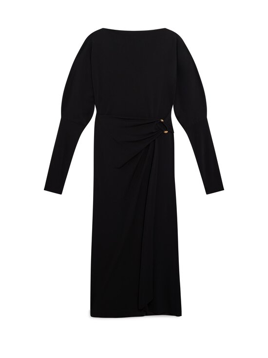 Ralhaa Wrap Jersey -midimekko