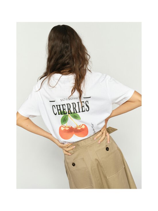 MOS MOSH - MMLail Cherry t-paita - 101 WHITE | Stockmann - photo 4
