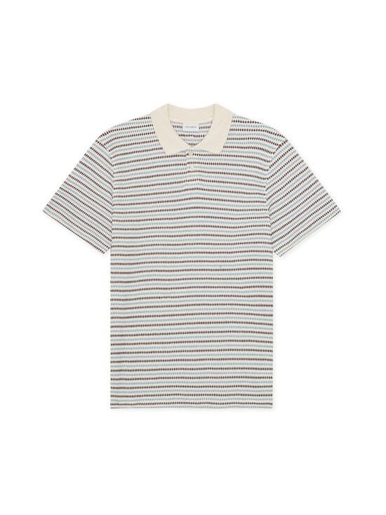 Les Deux - Knitted Stripe -pikeepaita - 211 EGGNOG WHITE | Stockmann - photo 1
