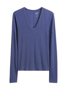 GAP - Mod Luxe Rib krekls - SARGASSUS BLUE | Stockmann