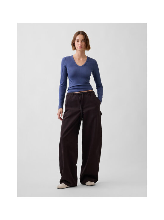 GAP - Mod Luxe Rib krekls - SARGASSUS BLUE | Stockmann - photo 3
