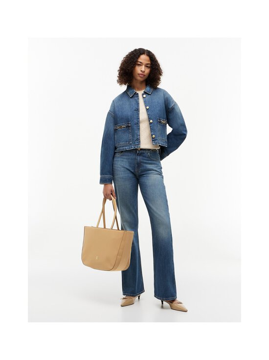 Tommy Hilfiger - TH Logotape Tote -laukku - RBL CLASSIC KHAKI | Stockmann - photo 5