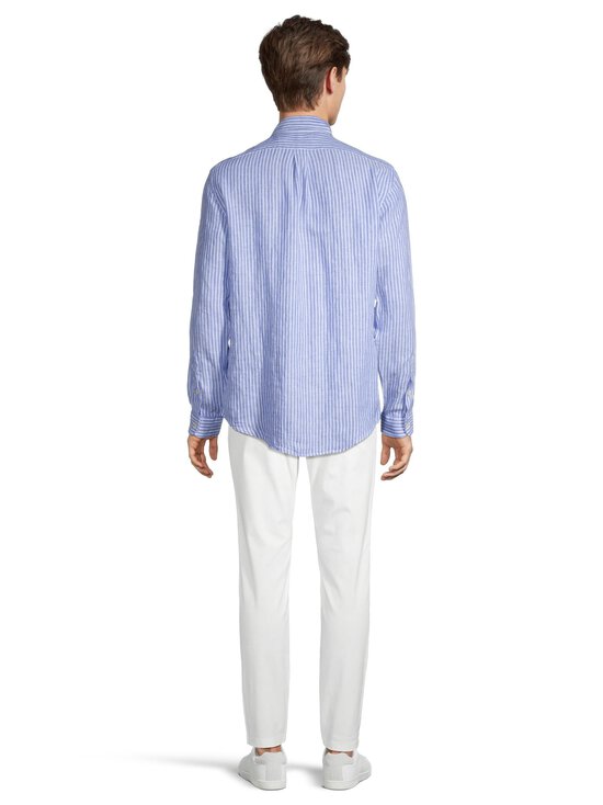 Polo Ralph Lauren - Cubdppcs-pellavakauluspaita - 5137A BLUE/WHITE - photo 3 Polo Ralph Lauren - Cubdppcs-pellavakauluspaita - 5137A BLUE/WHITE | Stockmann - photo 3
