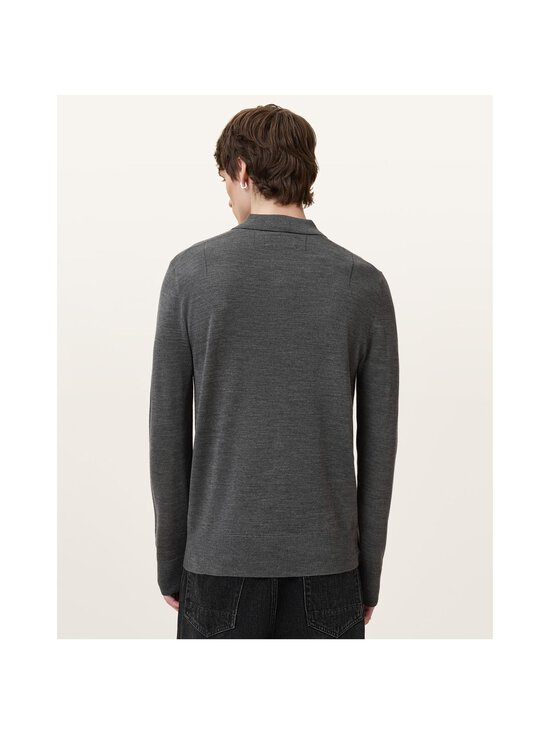 Allsaints - Kootud polosärk Mode Merino - MONUMENT GREY | Stockmann - photo 3