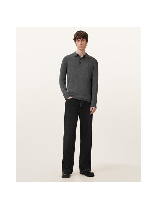 Allsaints - Kootud polosärk Mode Merino - MONUMENT GREY | Stockmann - photo 4