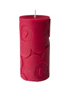 Marimekko - Unikko-pöytäkynttilä 6,5 x 14 cm - DARK RED Marimekko - Unikko-pöytäkynttilä 6,5 x 14 cm - DARK RED | Stockmann