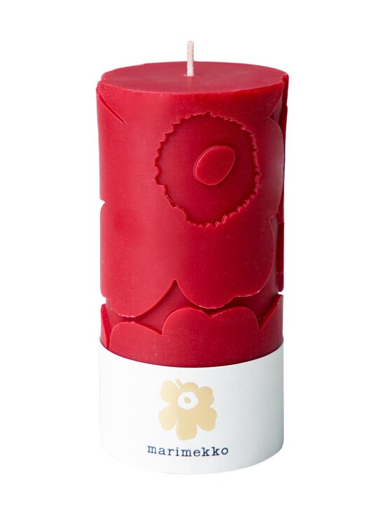 Marimekko - Lauaküünal Unikko 6,5 x 14 cm - DARK RED | Stockmann - photo 2
