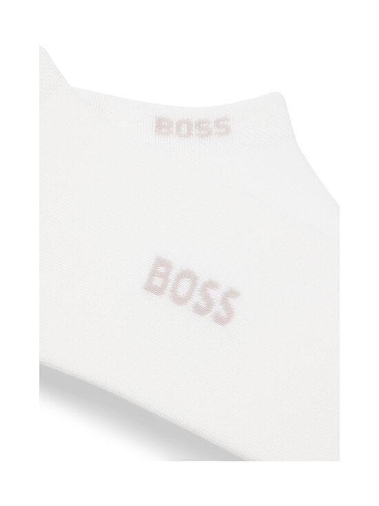 BOSS - Logo Bamboo -sukat 2-pack - 100 WHITE | Stockmann - photo 3