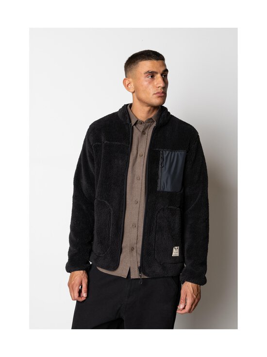 Fat Moose - Wood Fleece -takki - BLACK/BLACK | Stockmann - photo 5