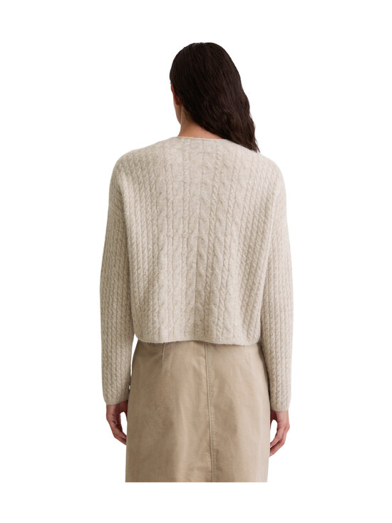 Marc O'Polo - Round-neck -palmikkoneuletakki - 915 CHALKY MAUVE MELANGE | Stockmann - photo 2