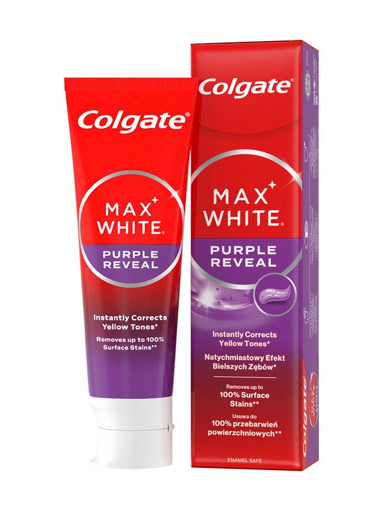 Colgate - Max White Purple Reveal -hammastahna, 75 ml - NOCOL | Stockmann - photo 1