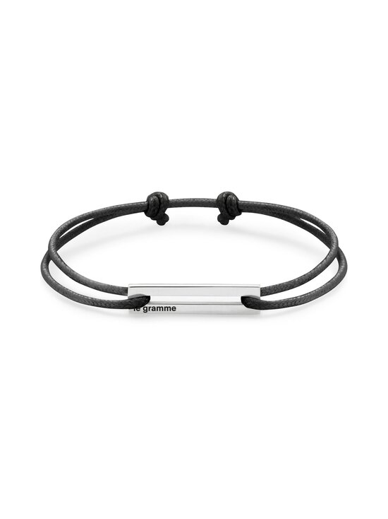 le gramme - Käevõru 1.7g Sterling Silver Black Cord - SILVER - photo 1 le gramme - Käevõru 1.7g Sterling Silver Black Cord - SILVER | Stockmann - photo 1
