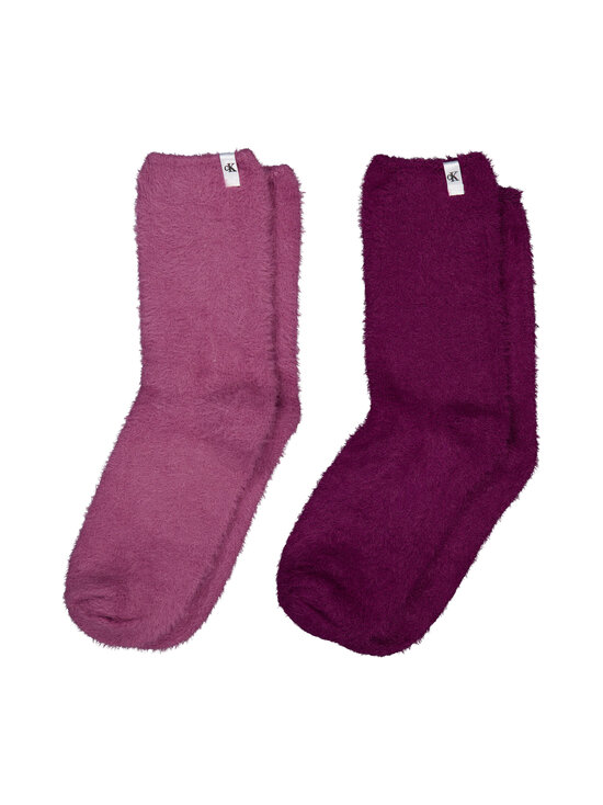 Calvin Klein - Cosy-sukat 2 -pack - 003 VINTAGE PLUM | Stockmann - photo 2