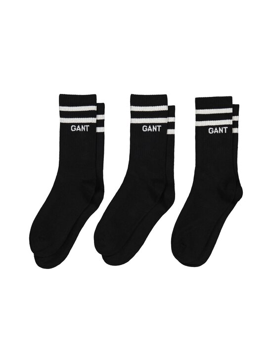 GANT - Sporta zeķes 3 iepak. - 5 BLACK - photo 2 GANT - Sporta zeķes 3 iepak. - 5 BLACK | Stockmann - photo 2