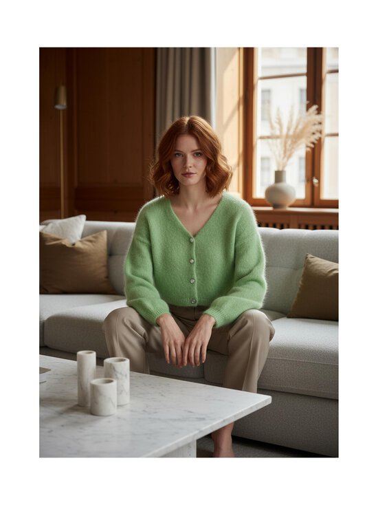AMERICANDREAMS - Mohäärisegust kudum Cornelia - GREEN TEA | Stockmann - photo 2