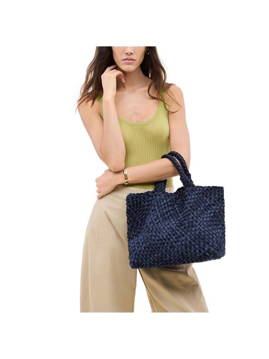 NAGHEDI - St Barths Medium Tote Indigo -laukku - INDIGO | Stockmann - photo 4