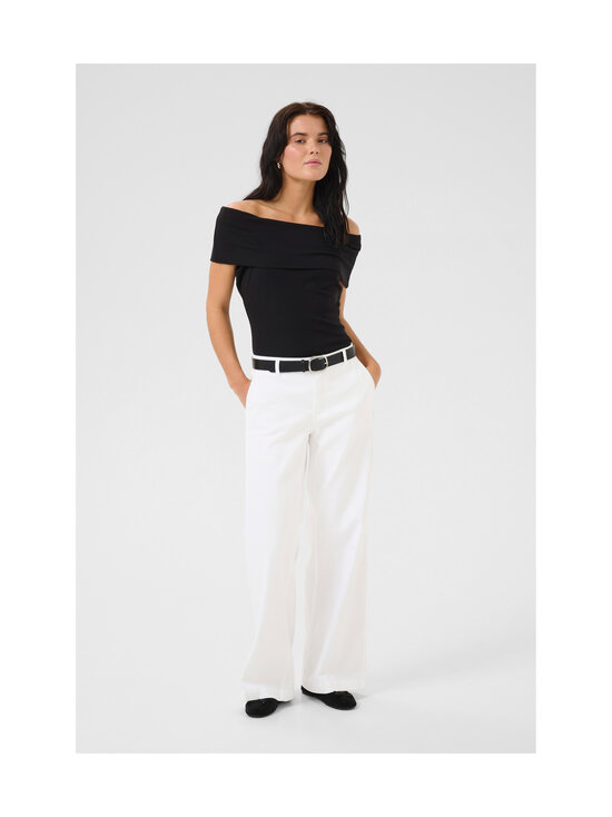 MY ESSENTIAL WARDROBE - LaraMW-housut - 240 BRIGHT WHITE | Stockmann - photo 3