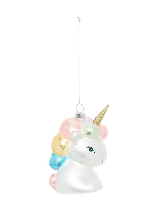 Casa Stockmann - Glass Unicorn -joulukoriste - WHITE | Stockmann - photo 2