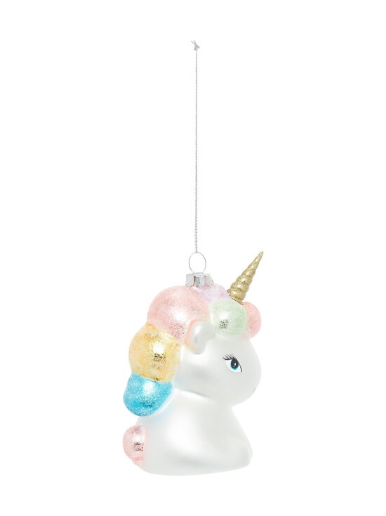 Casa Stockmann - Glass Unicorn -joulukoriste - WHITE | Stockmann - photo 3