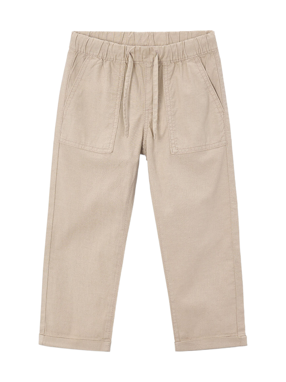 Puuvilla-pellavaiset joggerit