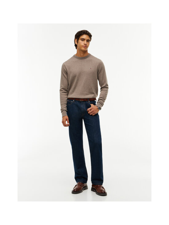 Tommy Hilfiger - Pima Organic Cotton Cashmere -neule - HG8 COASTAL TAUPE HEATHER | Stockmann - photo 2