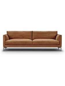 Eilersen - Mission-sohva Ranch-nahka 18 ruskea L 240 cm - BROWN | Stockmann
