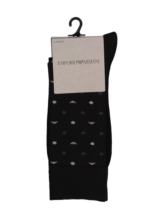 Emporio Armani - Sokid, lühikesed 3 paari - MC364 EAGLE/BLACK/BLACK - photo 3 Emporio Armani - Sokid, lühikesed 3 paari - MC364 EAGLE/BLACK/BLACK | Stockmann - photo 3