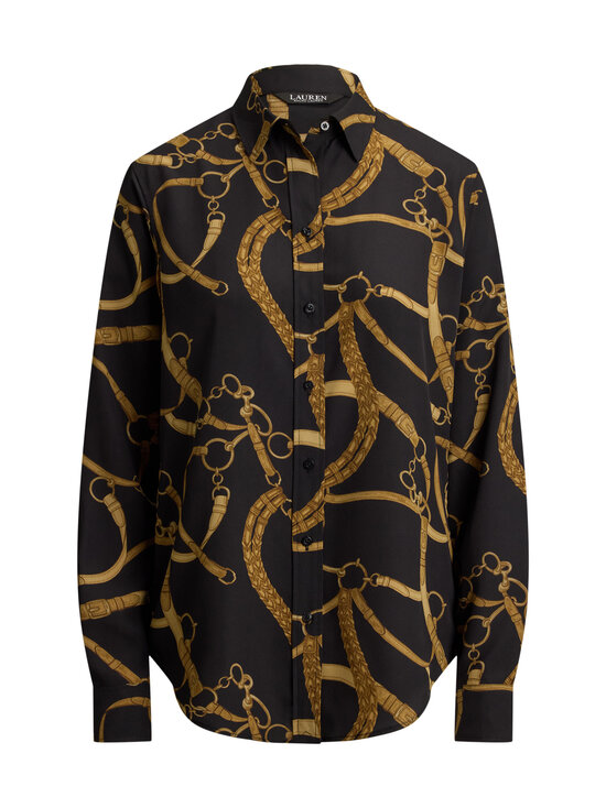 Lauren Ralph Lauren - Kreklblūze - 001 BLACK/TAN | Stockmann - photo 1